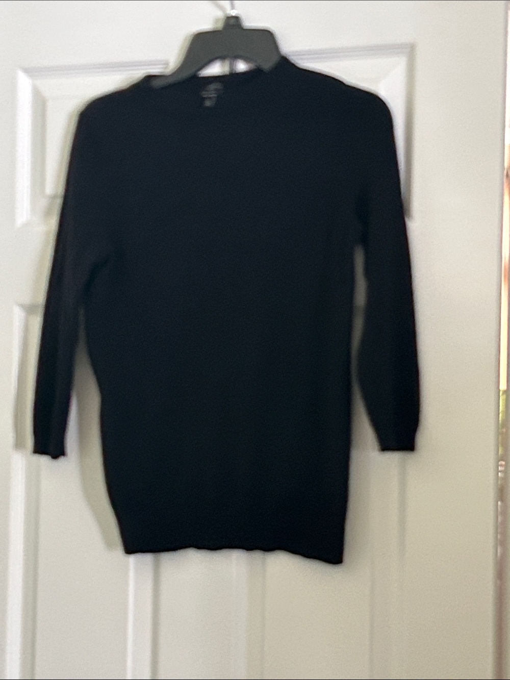 Talbots Black Crewneck Sweater - women’s Classic Knit